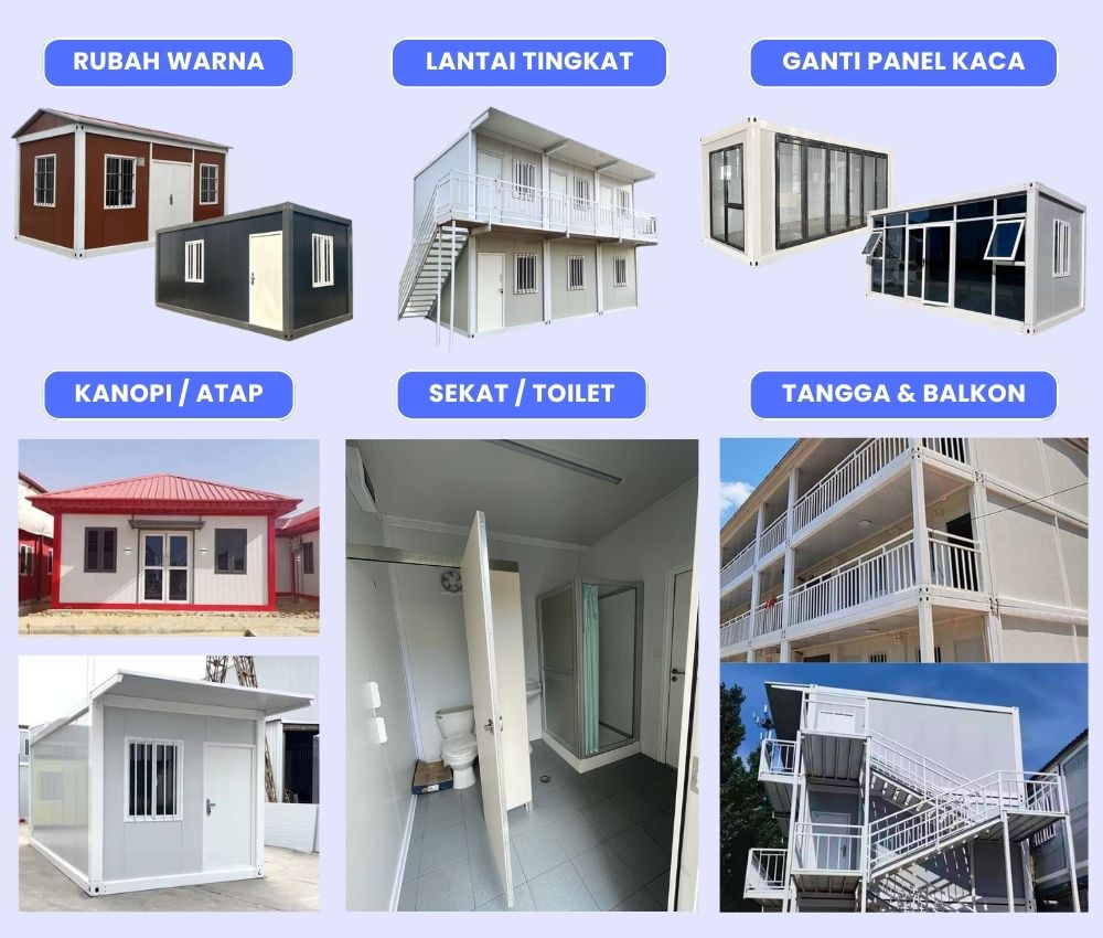 Modifikasi Rumah Prefab Modular